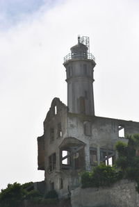 Low angle view of castle against sky