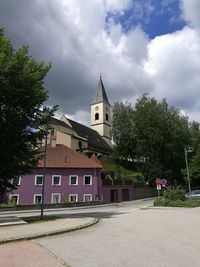 Exterior of church against sky