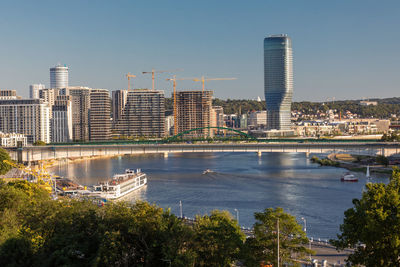 Buildings in city