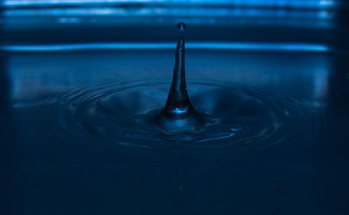 Close-up of water drop