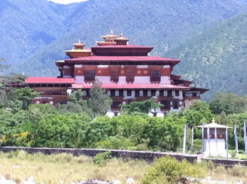 Temple against sky