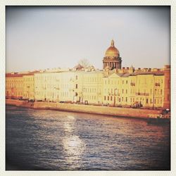 View of buildings in city