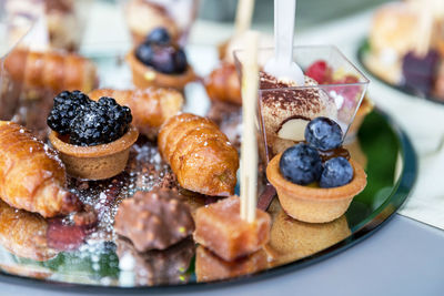 Close-up of food in plate