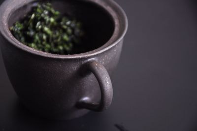 Close-up of object on table