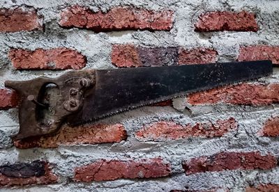 Full frame shot of weathered wall