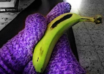 Close-up of purple fruit