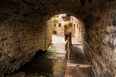 La canourgue in lozere in france