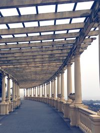 Corridor of building