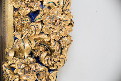 Close-up of statue
