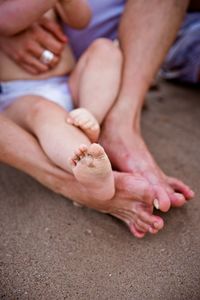 Close-up of hands