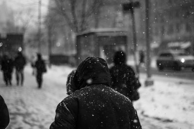 Woman standing on floor