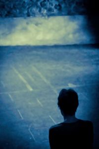 Close-up of woman in bikini