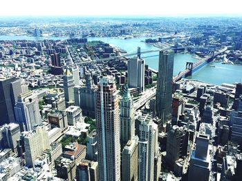 Aerial view of cityscape