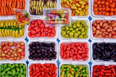 Various fruits for sale in market