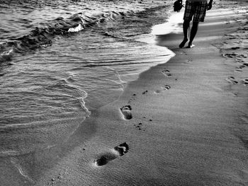 Scenic view of beach