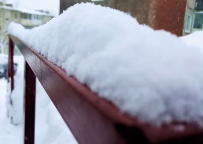 Close-up of snow