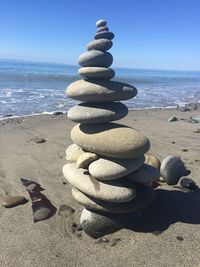 Scenic view of beach