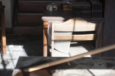 Close up of chair