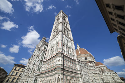 Low angle view of building against sky