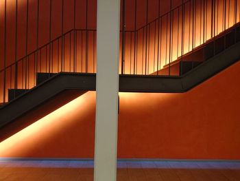 Close-up of illuminated built structure