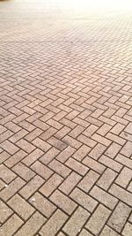 Full frame shot of paving stone