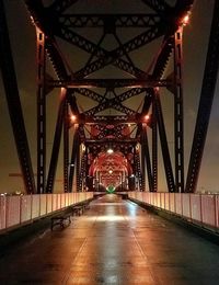 Illuminated bridge