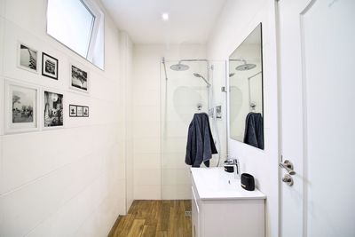 Interior of bathroom