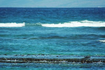 Scenic view of sea
