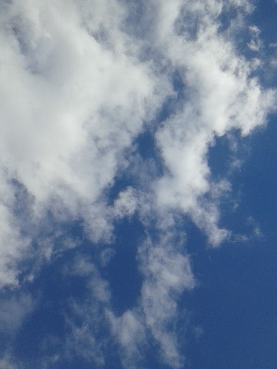 LOW ANGLE VIEW OF BLUE SKY