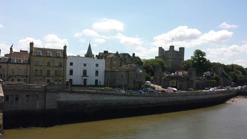 River with buildings in background