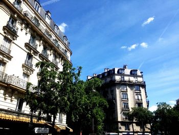 Low angle view of building against sky