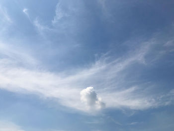 Low angle view of sky