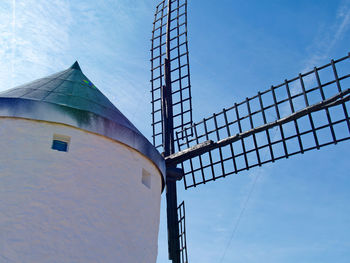 Low angle view of built structure against sky