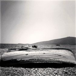 Boat in sea