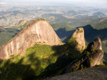 Aerial view of landscape