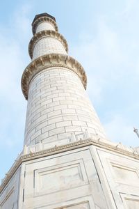 Low angle view of historical building against sky