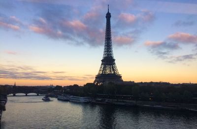 Tower at sunset