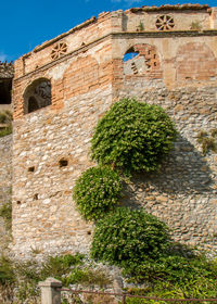 View of old ruin building