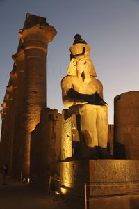 Low angle view of a temple