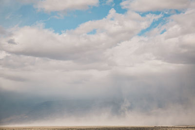 Scenic view of clouds in sky