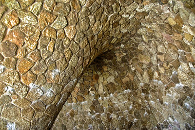 Full frame shot of cracked wall