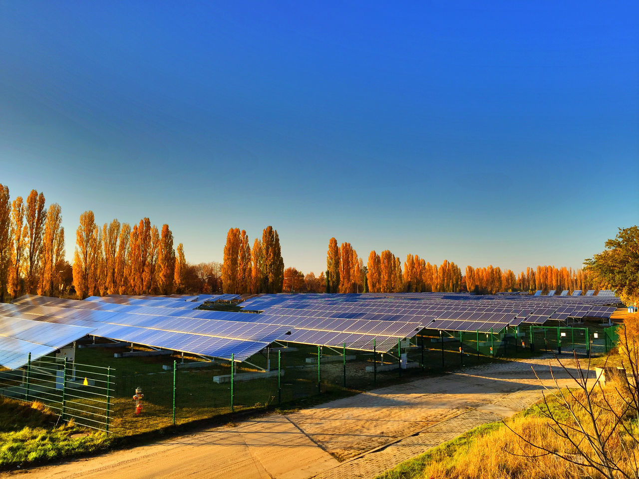 Solar energy plant