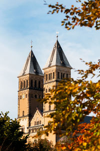 Low angle view of church