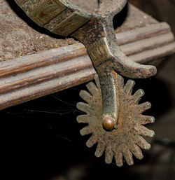 Close-up of rusty metal