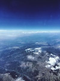Aerial view of landscape