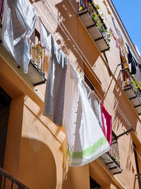 Low section of woman standing in building