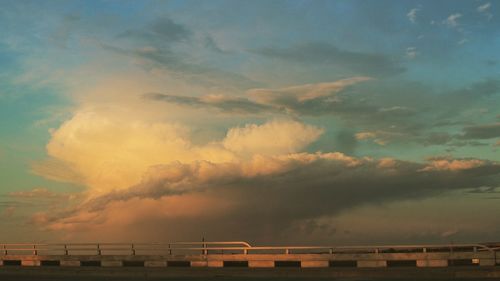 Scenic view of sky during sunset