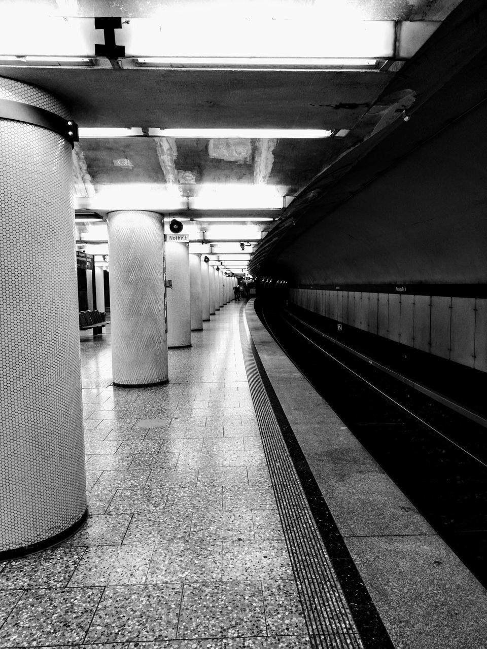 TRAIN AT RAILROAD STATION