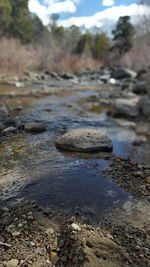 Rocks in water