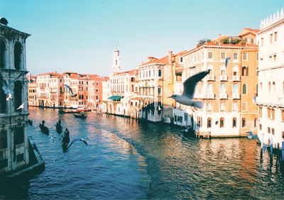 View of buildings at waterfront